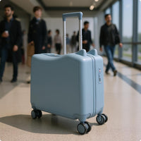 Carry on Kids Suitcase Telescopic Handle Children's Suitcase Molded Front