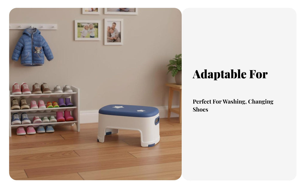 toddler's Stepping Block Anti-Slip Step Stool Strong Load-Bearing for Bathroom
