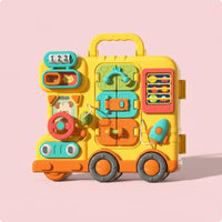 Developmental Busy Board Tactile Preschool Learning Aid Screen-Non-Screen
