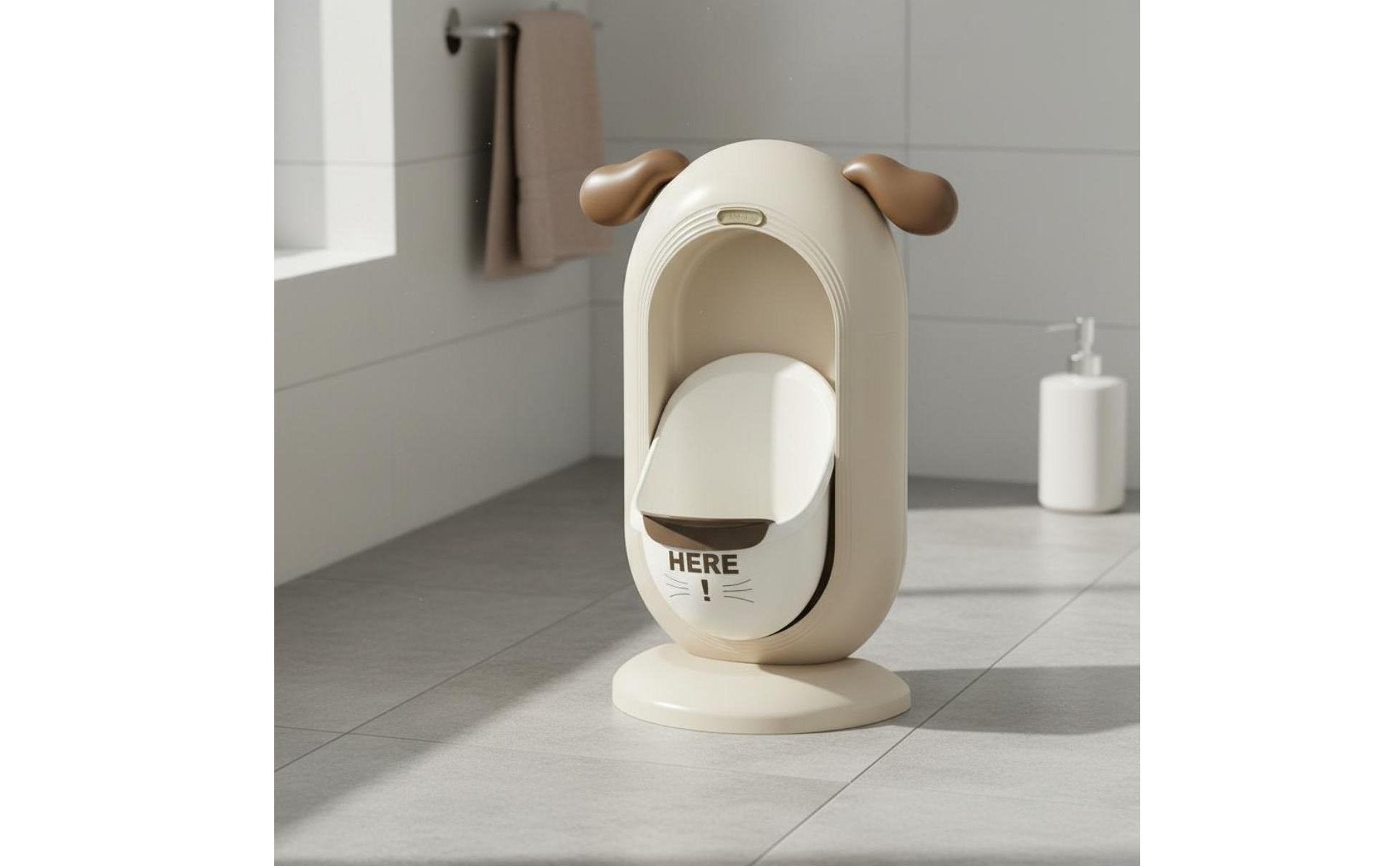Easy to Clean Boys Standing Urinal Splash Proof Wall-Mounted Training Urinal Material for Toddlers