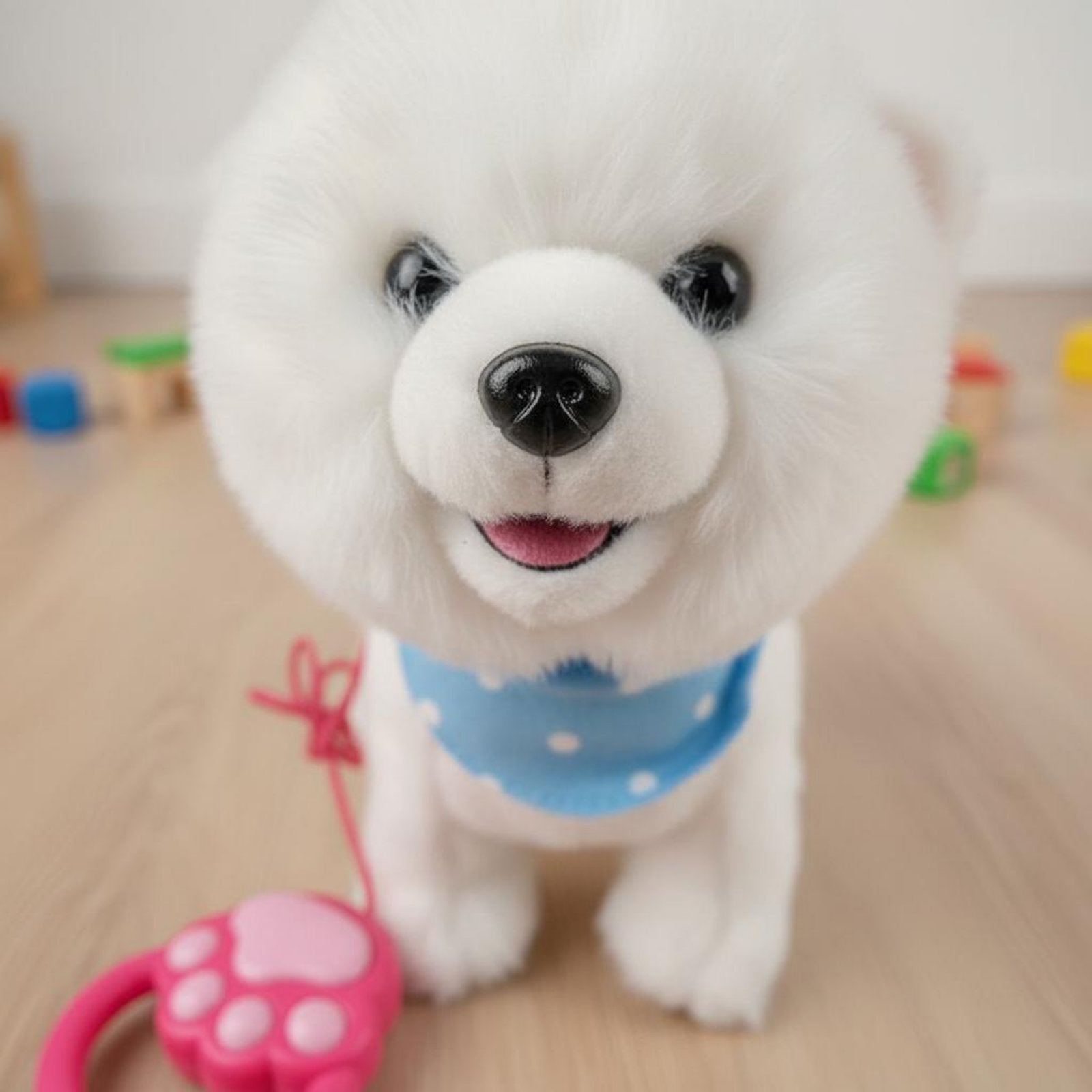 Walking Stuffed Dog Touch Activated Stuffed Creature Realistic Design