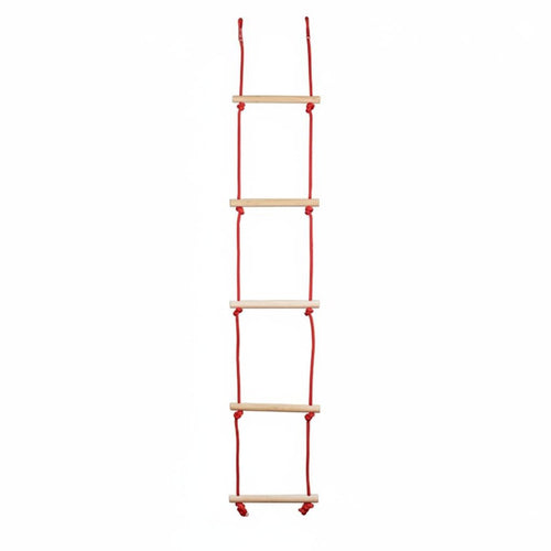 Wooden Rope Ladder Sturdy Rope Ladder Non-Slip Grip for Preschoolers