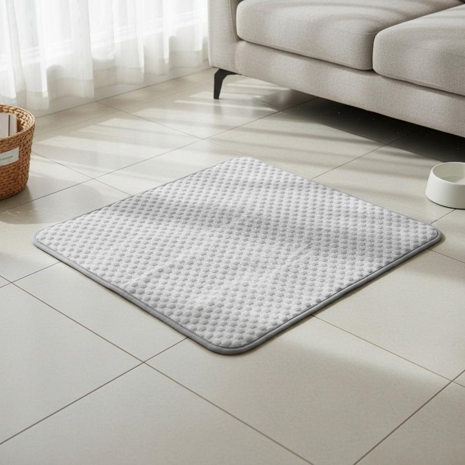 Pet Cooling Mat Ice Silk Surface Dog Cooling Mat Washable