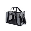 Soft-Sided Pet Carrier Adjustable Shoulder Strap Underseat Pet Travel Bag