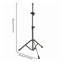 Trombones Stand Compact Storage Adjustable Trombones Stand Non-Slip Base Instrument Support