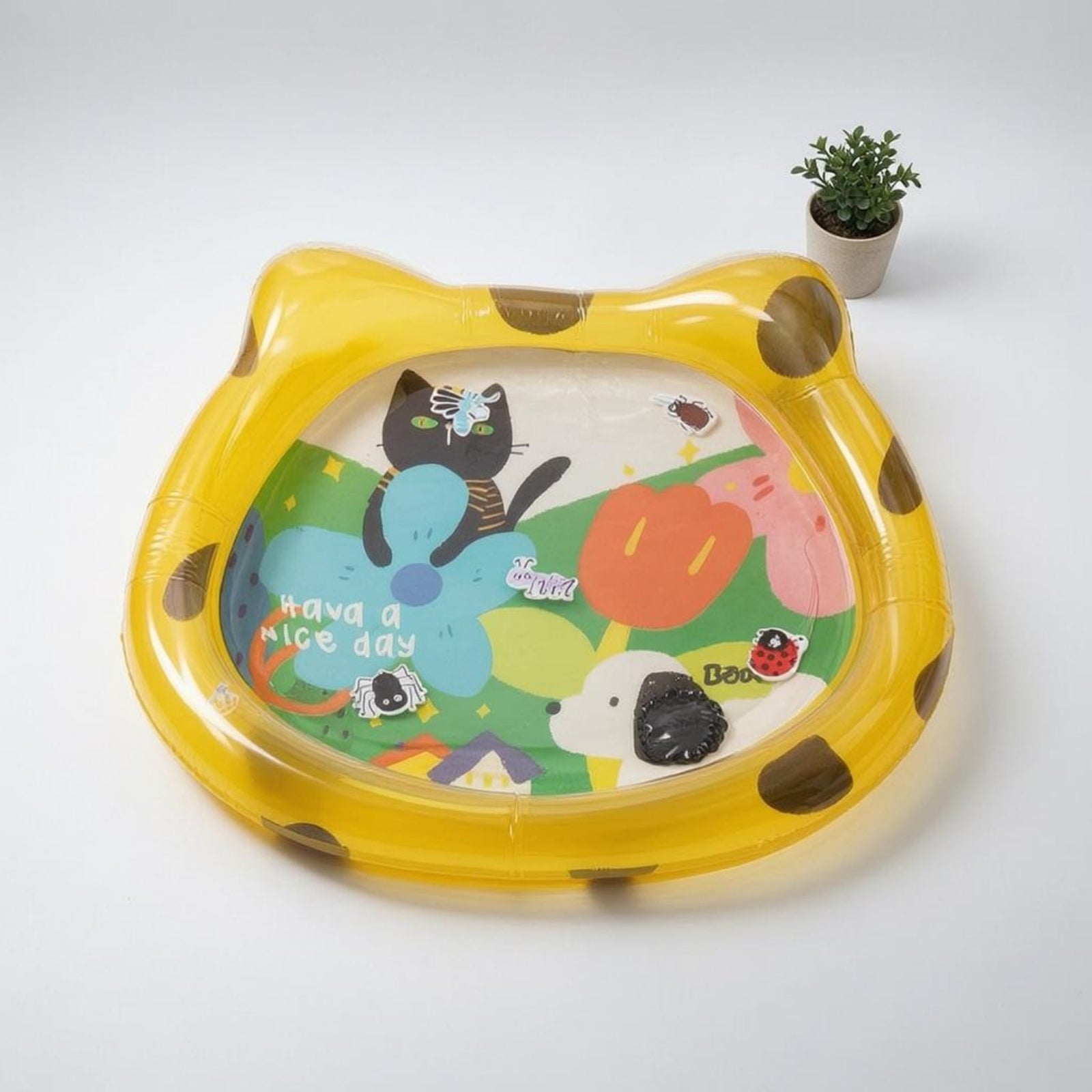 Baby Water Play Mat Portable Sensory Water Mat Cognitive Development for Infants