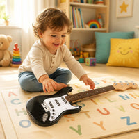 Toy Electric Guitar Portable Electric Guitar Toy Educational for Home, Beginners