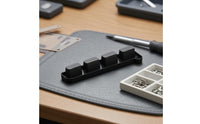 4-Button Rubber Key Strip Wear Resistant Electronic Instrument Part