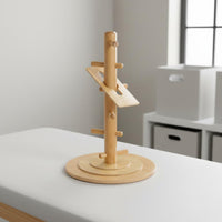 OT Training Set Rehabilitation Exercise Wooden Hoop Toss Board Motor Skills Practice Hoop Toss Board for Adults, Kids, Therapeutic Facility, School