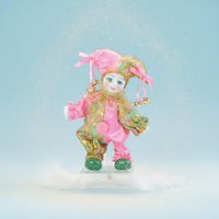 Festive Doll Giftable Home Decor Colorful Design for Shelf Display