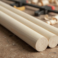 5 Pieces Double Bass Sound Post Spruce Wood Upright Bass Soundpost for Musicians