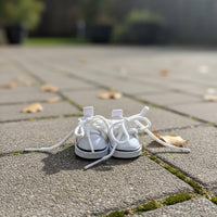 20cm Doll Shoes Macaron Colors Miniature Canvas Sneakers Versatile Design