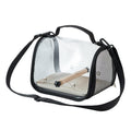 Clear viewing panel avian Satchel Portable Astronaut Pet Backpack Breathable Design