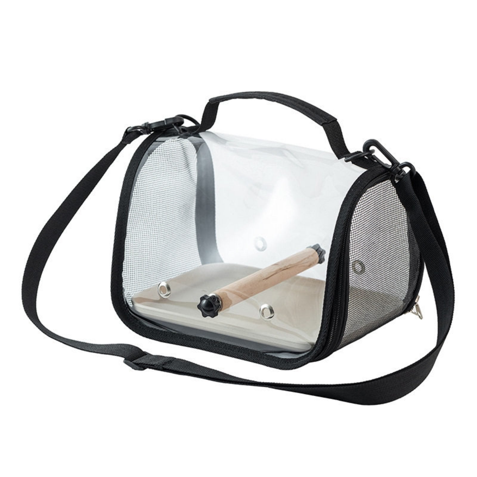 Clear viewing panel avian Satchel Portable Astronaut Pet Backpack Breathable Design