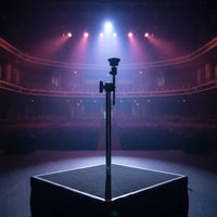 Electronic Drum Cymbal Stand 360-Degree Tilter Two-Stage Cymbal Holder Studio