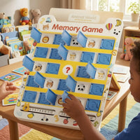 Animal Memory Game Fold-out Learning Toy Numbered