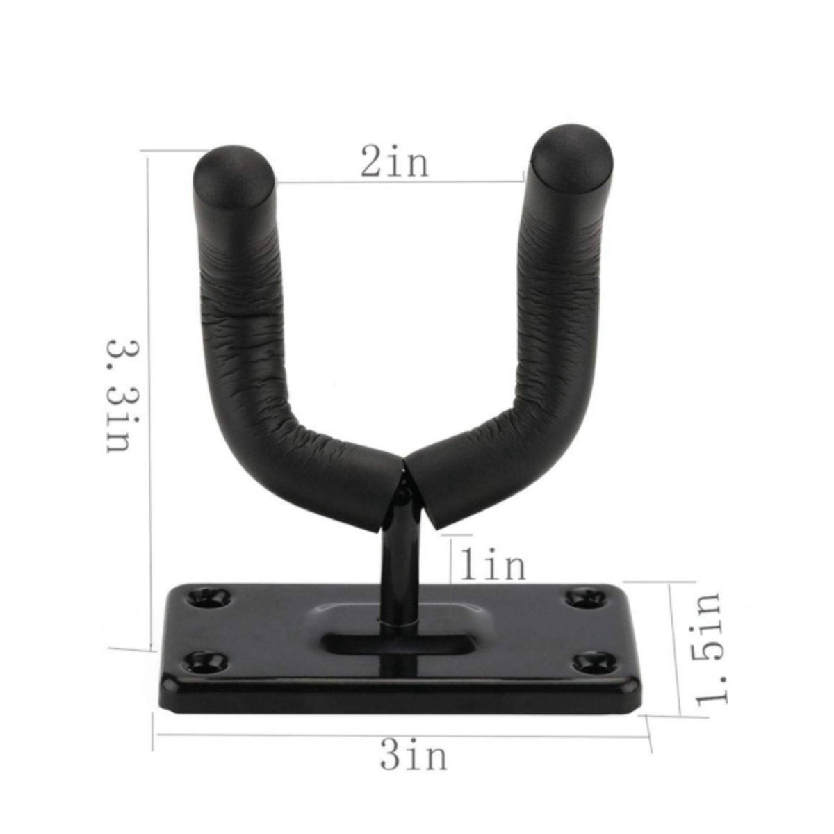 Guitar Wall Mount Hook Easy to Install Guitar Wall Hanger Space Saving