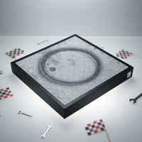 Drift Turntable Scene Realistic Surface Texture Miniature Scene Base Desk Toy