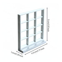 Miniature Window Frame Flat Base Dollhouse Model Window Lightweight Home Decoration