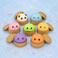 Squishy Bun Toy Soft Texture Slow Rising Squishy Sensory for Study