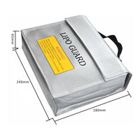 Lithium Battery Safety Bag Containment-ratedProof Lipo Battery Bag