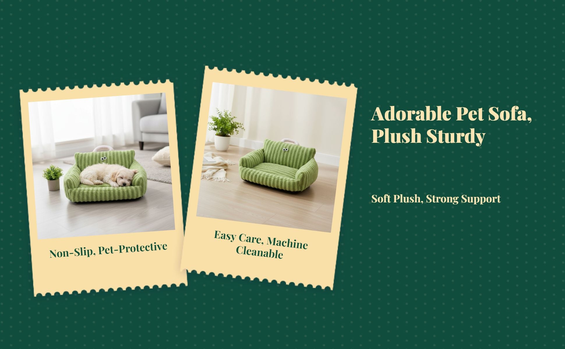 Washable calming bed for small pets