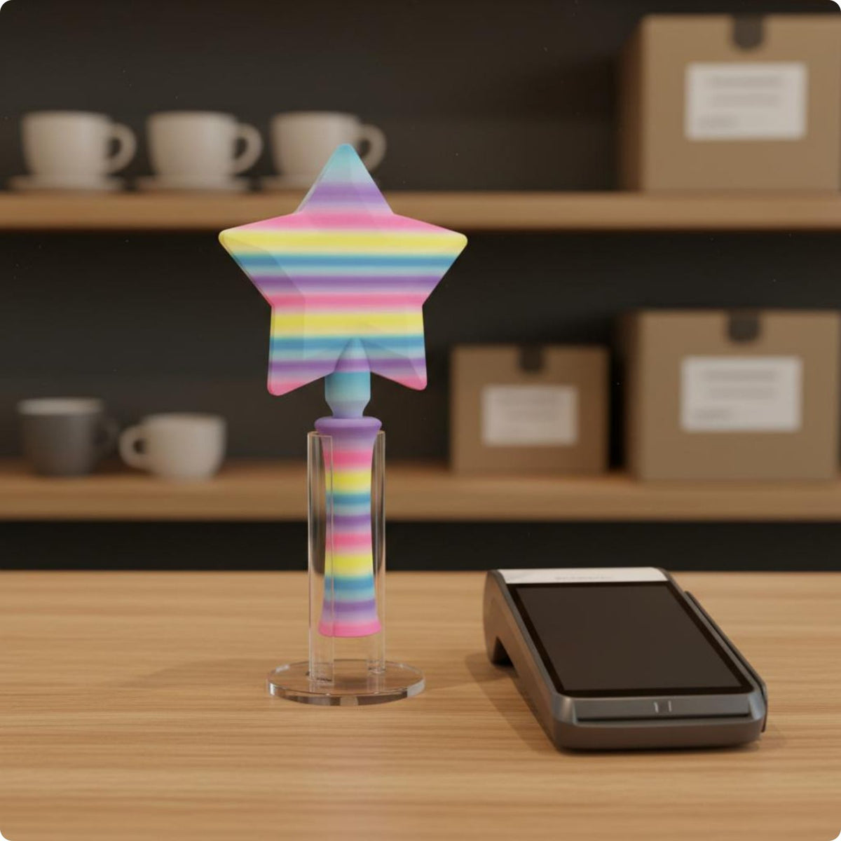 Tap to Pay Wand Lightweight Tap Payment Wand for Cashiers