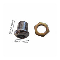 Drum Air Hole Screw Metal Percussion Accessory Includes Washers and Fasteners