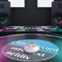 Vinyl Stabilizer Slimline Audio Accessory Stepped Cylindrical