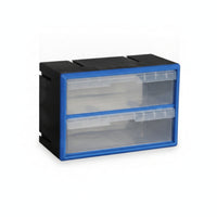 Drawer Storage Cabinet Flat-Bottom Modular Parts Cabinet High Visibility
