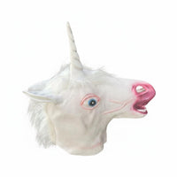 Horse Head Mask Cosplay Full Head Horse Mask Realistic Creature Look