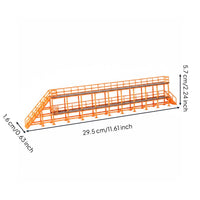 Double-Deck Rail Maintenance Platform Detailed Miniature for Display Model