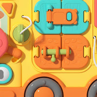 Developmental Busy Board Tactile Preschool Learning Aid Screen-Non-Screen