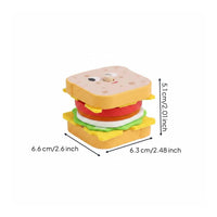 Play Quick-Service Restaurant Set Multi-Piece Toy Hamburger Meal Hand-Eye