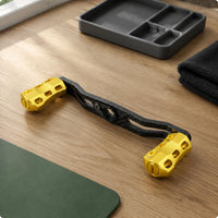 Carbon Fiber Reel Arm Lightweight Reel Handle Fluid Grip for Repair