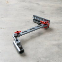 Corner Rod Holder Metal Fishing Pole Mount Compact