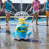 Sea Creature Sprinkler Summer Fun Rotating Water Jet Toy Family Friendly