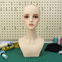 Cosplay Hairpiece Head High Quality Finish Hairpiece Display Head Sturdy
