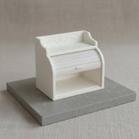 1:12 Scale Bread Cabinet Realistic Design for Miniature Scene, Collectors, Kids