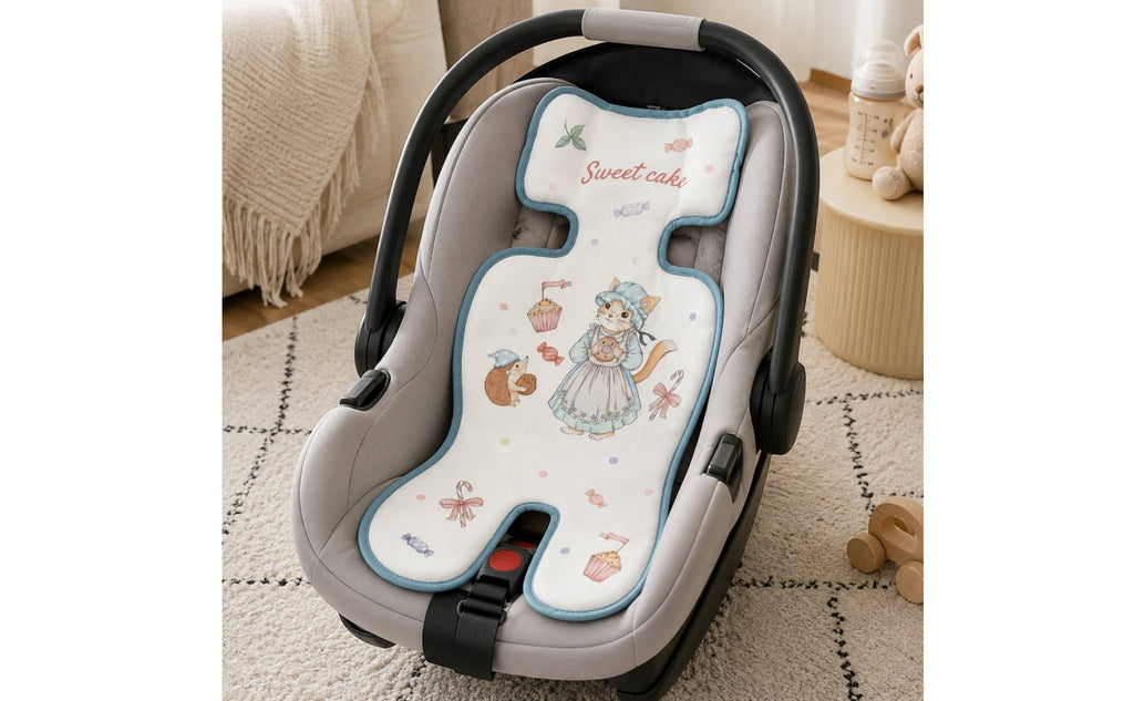 Cooling Seat Pad Breathable Stroller Mat Multi-Use for Travel, Babies