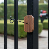 Wind Chime Hook Walnut Wood Self Wind Chime Hook Fits Doors for Porch