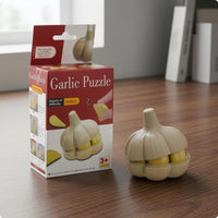 3D Garlic Brainteaser Finger Manual Skill Garlic Brainteaser Toy Memory Training
