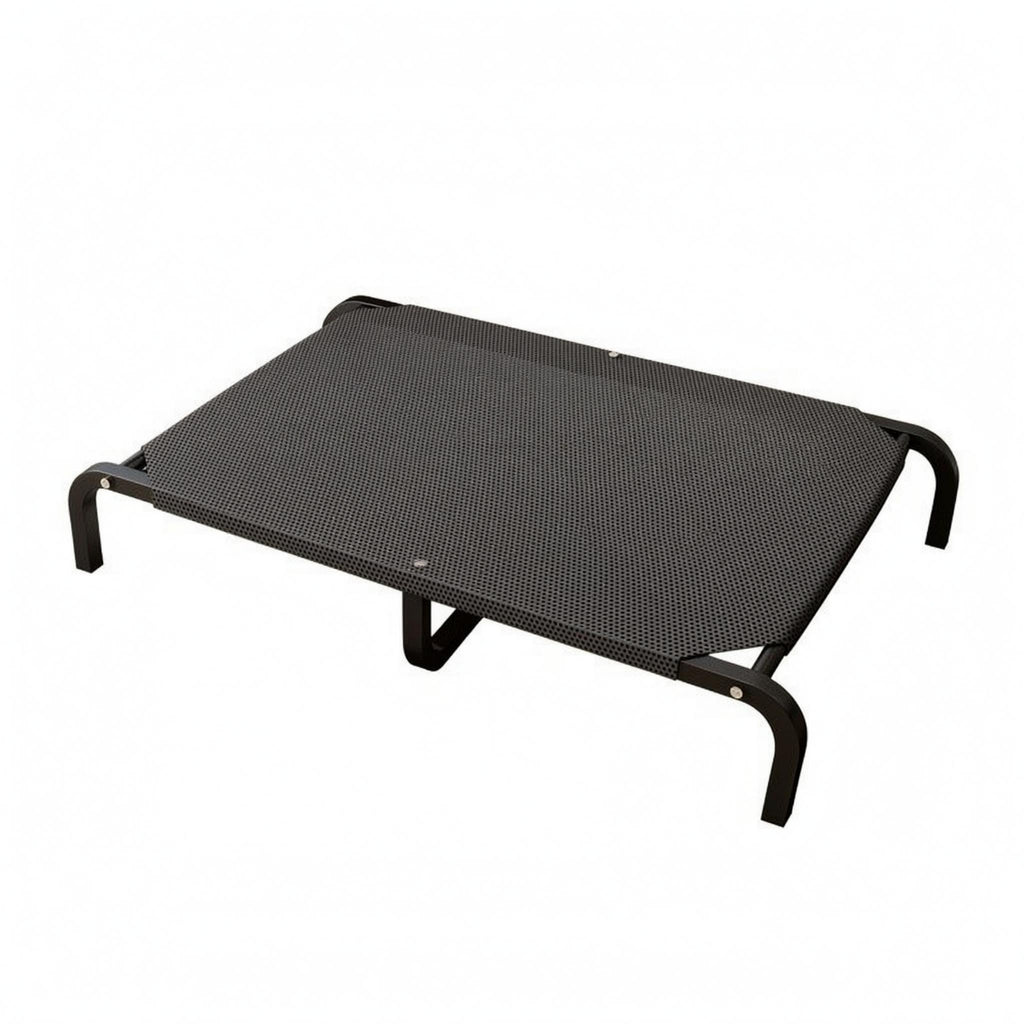 Breathable Mesh Dog Bed Improved Ventilation Raised Dog Cot Metal Frame