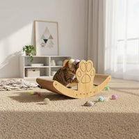 Cat Scratching Rocking Chair Wear Resistant Pet Furniture Construction