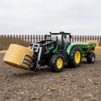 Remote Control Farm Vehicle Lifting Arm Rc Farm Tractor Light Effects Remote Control Tractor for Gift