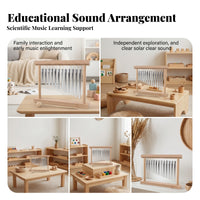 Educational Wind Chime Included Mallet Educational Music Toy Stepped Design