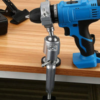 Electric Mounting Bracket Multi-Functional Rotating Drill Holder Clamp Workshop Accessory for Hobbyists, Craft Room