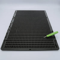 Braille Writing Board Black Office Supply Rectangular