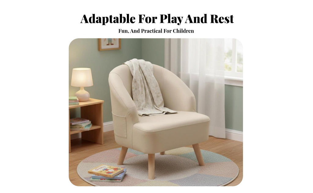 Upholstered child's Armchair Soft Textile Upholstery Upholstered kids' Club