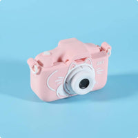 Double Lens Kids Camera Game Function Children's Digital Camera Silicone Case Kids Portable Video Device